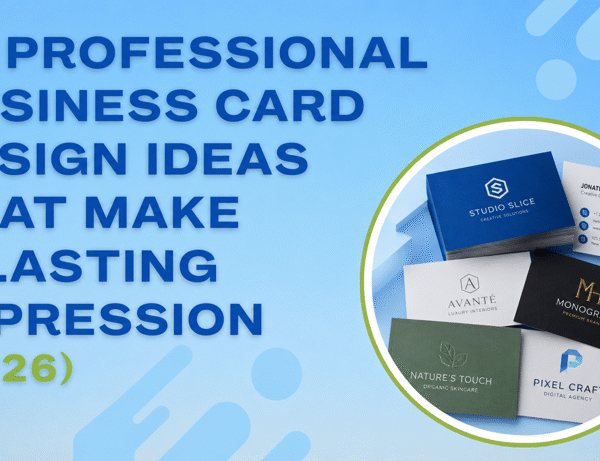 30 Professional Business Card Design Ideas That Make a Lasting Impression (2026)